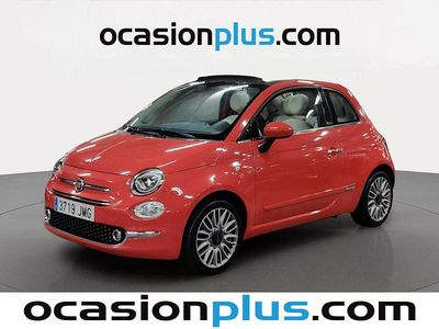 Usado Fiat 500C Lounge 69 CV (50 kW) 2016 Rojo Descapotable