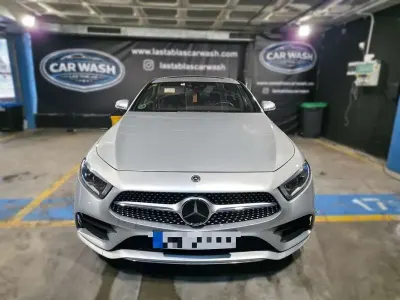 Usado Mercedes CLS350 286 CV (210 kW) 2018 Gris Coupe