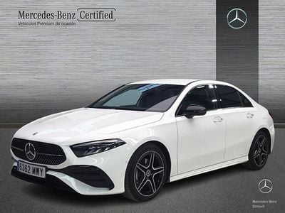 Usado Mercedes A200 AMG line 150 CV (110 kW) 2024 Blanco Berlina