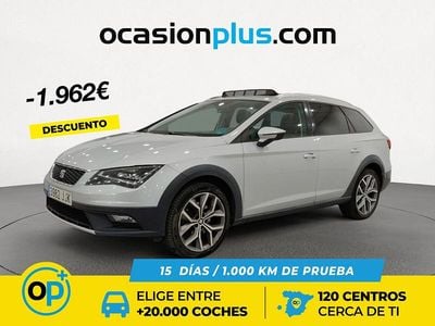 Gris Usado 2015 Seat Leon 4Drive Familiar | 12.990 € (Precio justo)