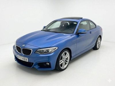 Käytetty BMW 218 150 HP (110 kW) 2017 Sininen Coupe - kaksiovinen