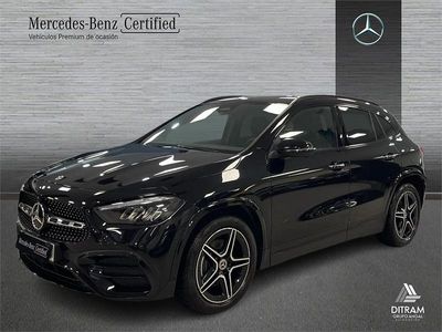Usado Mercedes GLA200 AMG line 150 CV (110 kW) 2025 Negro SUV