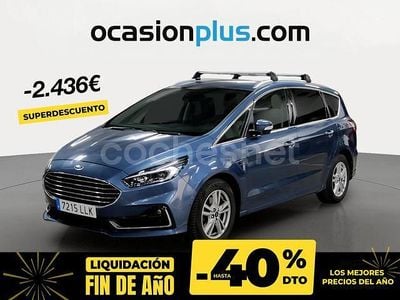 Azul Usado 2020 Ford S-MAX Titanium Monovolumen | 26.800 € (Precio justo)