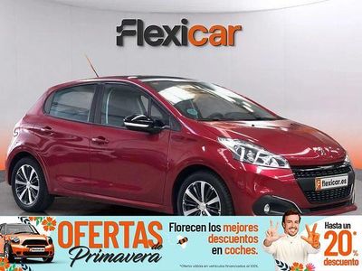 Usado Peugeot 208 Active 82 CV (60 kW) 2017 Rojo Utilitario