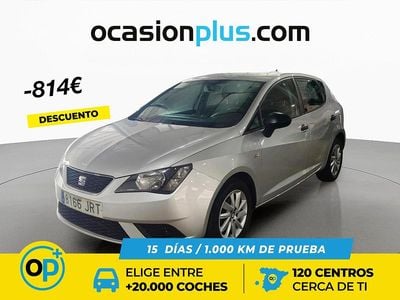Usado Seat Ibiza Reference 95 CV (69 kW) 2016 Gris