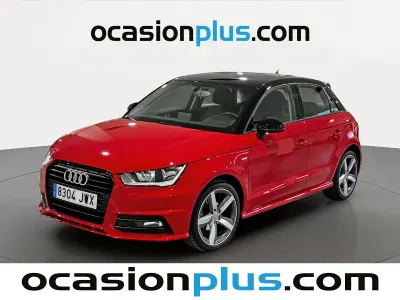 Usado Audi A1 Sportback S-Line 95 CV (69 kW) 2017 Rojo Utilitario