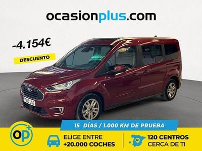 Usado Ford Tourneo Titanium 120 CV (88 kW) 2021 Rojo Monovolumen