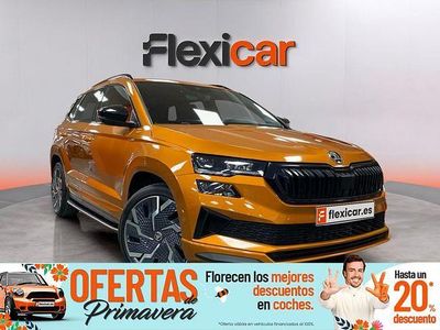 Usado Skoda Karoq SportLine 150 CV (110 kW) 2022 Naranja SUV