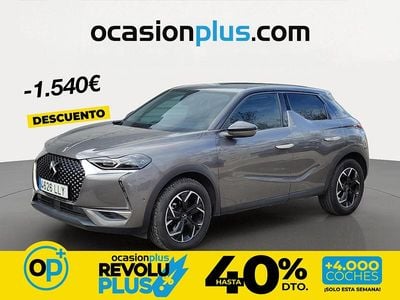 Usado DS Automobiles DS3 Crossback So Chic 131 CV (96 kW) 2020 Gris SUV