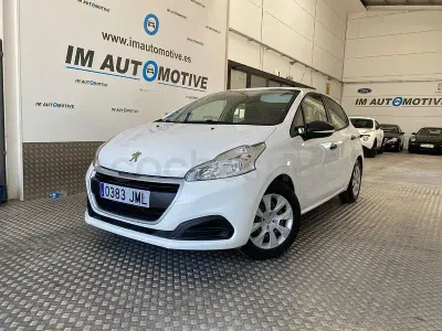 Usado Peugeot 208 Business-Line 75 CV (55 kW) 2016 Blanco Utilitario