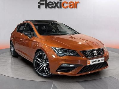 Usado Seat Leon CUPRA 300 CV (220 kW) 2018 Naranja Utilitario