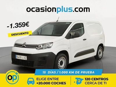 Usado Citroën Berlingo 102 CV (75 kW) 2022 Blanco Monovolumen