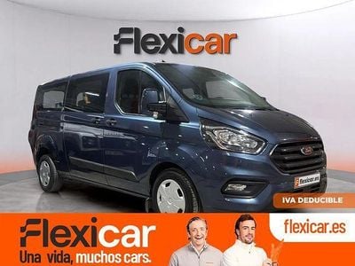 Usado Ford Transit Custom Trend 130 CV (95 kW) 2023 Azul Familiar