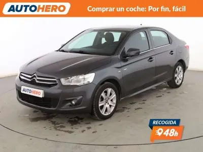 Begagnad Citroën C-Elysee I Exclusive 116 HK (85 kW) 2017 Grå Sedan