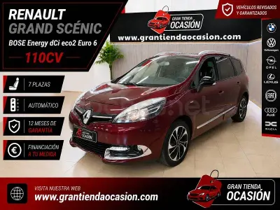 Usado Renault Grand Scénic IV Bose Edition 110 CV (80 kW) 2016 Granate Monovolumen