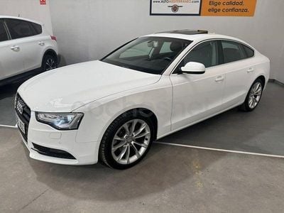 Begagnad Audi A5 Sportback Advanced 150 HK (110 kW) 2015 Vit Halvkombi