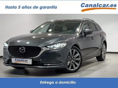 Usado Mazda 6 145 CV (106 kW) 2019 Gris Familiar