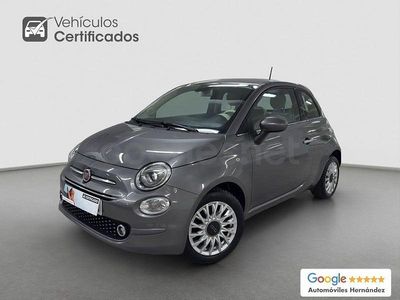 Usado Fiat 500 Lounge 69 CV (50 kW) 2020 Gris / plata Berlina