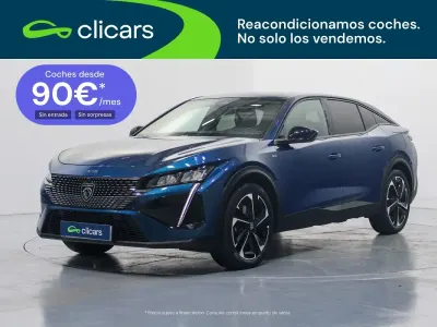 Usado Peugeot 408 Allure 181 CV (133 kW) 2023 Azul SUV
