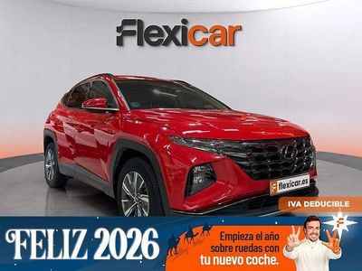 Rojo Usado 2021 Hyundai Tucson Style SUV | 24.690 € (Precio justo)