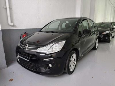 Usado Citroën C3 PureTech 68 CV (50 kW) 2014 Negro Utilitario