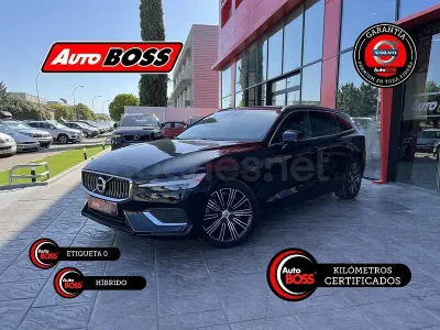 Usado Volvo V60 Inscription 340 CV (250 kW) 2020 Negro Familiar