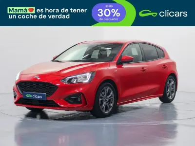 Brugt Ford Focus ST-Line 125 HK (91 kW) 2022 Rød Sedan