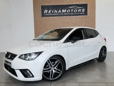 Usado Seat Ibiza FR 115 CV (84 kW) 2018 Blanco Utilitario