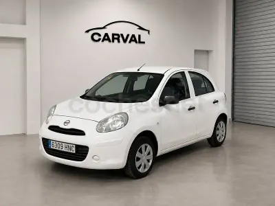 Usado Nissan Micra Acenta 80 CV (58 kW) 2012 Blanco Utilitario