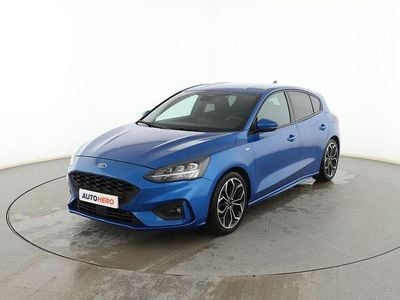 Usado Ford Focus ST-Line 125 CV (91 kW) 2020 Azul Berlina