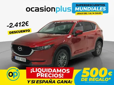 Usado Mazda CX-5 150 CV (110 kW) 2017 Rojo SUV