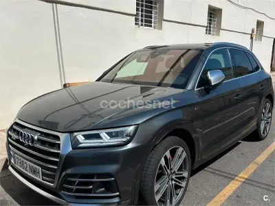 Usado Audi SQ5 354 CV (260 kW) 2017 Gris / plata SUV