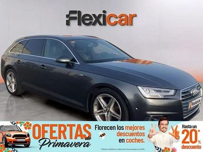 Usado Audi A4 190 CV (139 kW) 2017 Gris Familiar