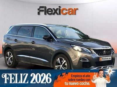 Gris Usado 2018 Peugeot 5008 GT-line Monovolumen | 19.290 € (Precio justo)