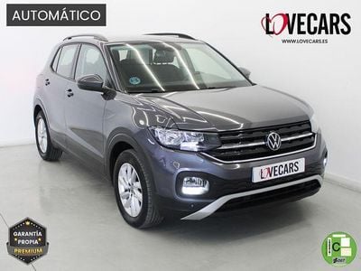 Usado VW T-Cross Advance 110 CV (80 kW) 2023 Gris SUV