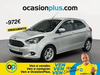 Usado Ford Ka Ultimate 85 CV (62 kW) 2018 Gris Berlina