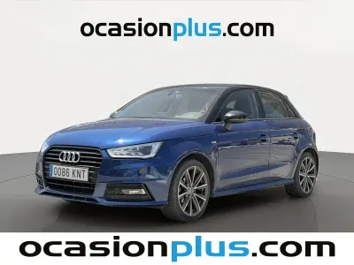 Usado Audi A1 Sportback Attraction 95 CV (69 kW) 2018 Azul Utilitario