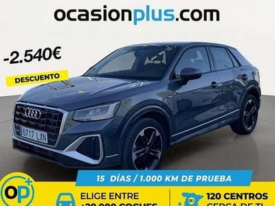 Usado Audi Q2 S-Line 150 CV (110 kW) 2022 Gris SUV