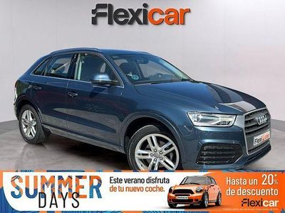 Usado Audi Q3 120 CV (88 kW) 2017 Azul SUV