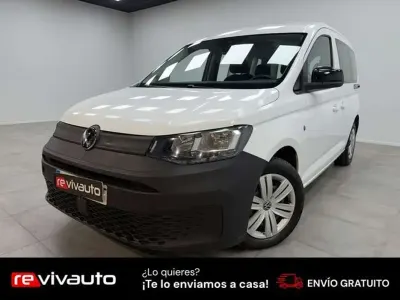 Usado VW Caddy 122 CV (89 kW) 2022 Blanco Monovolumen