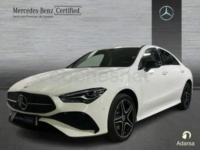 Usado Mercedes CLA250e AMG line 218 CV (160 kW) 2024 Blanco Coupe
