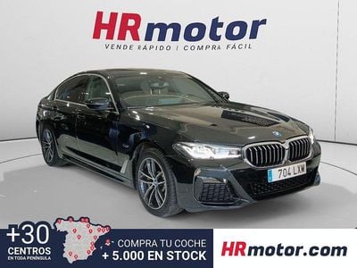 Negro Usado 2022 BMW 520 Sport Line Berlina | 34.390 € (Un poco caro)