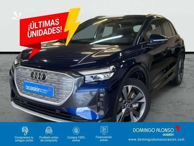 Usado Audi Q4 e-tron Sport 150 kW (204 CV) 2021 Azul SUV