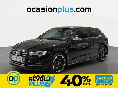 Usado Audi A3 300 CV (220 kW) 2015 Negro Utilitario