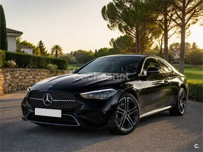 Usado Mercedes CLE220 197 CV (144 kW) 2024 Negro Coupe
