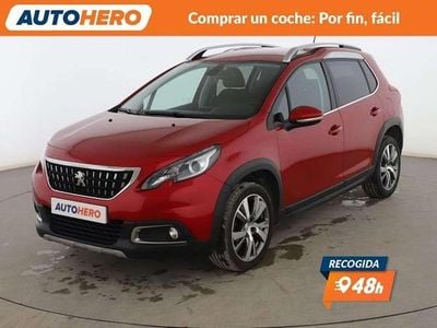 Rojo Usado 2017 Peugeot 2008 Allure SUV | 12.199 € (Precio justo)