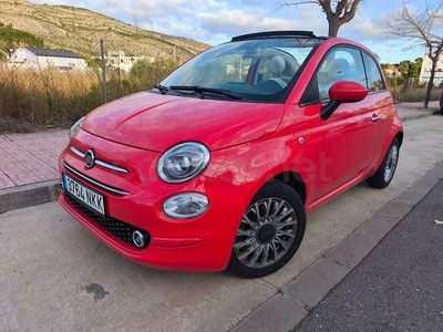 Usado Fiat 500C Lounge 85 CV (62 kW) 2019 Naranja Descapotable