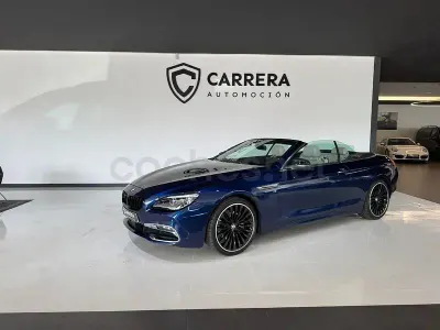 Usado BMW 640 Cabriolet Comfort Edition 313 CV (230 kW) 2016 Azul Descapotable