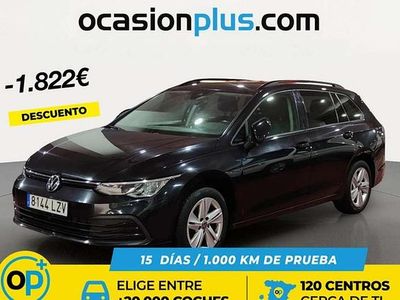Usado VW Golf VIII Life 116 CV (85 kW) 2021 Negro Familiar