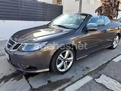 Usado Saab 9-3 Vector 150 CV (110 kW) 2008 Gris / plata Descapotable
